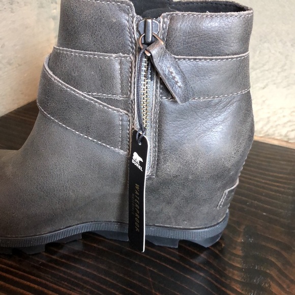 NWT Sorel Joan of Arctic Wedge 2 Buckle Bootie - Picture 9 of 14